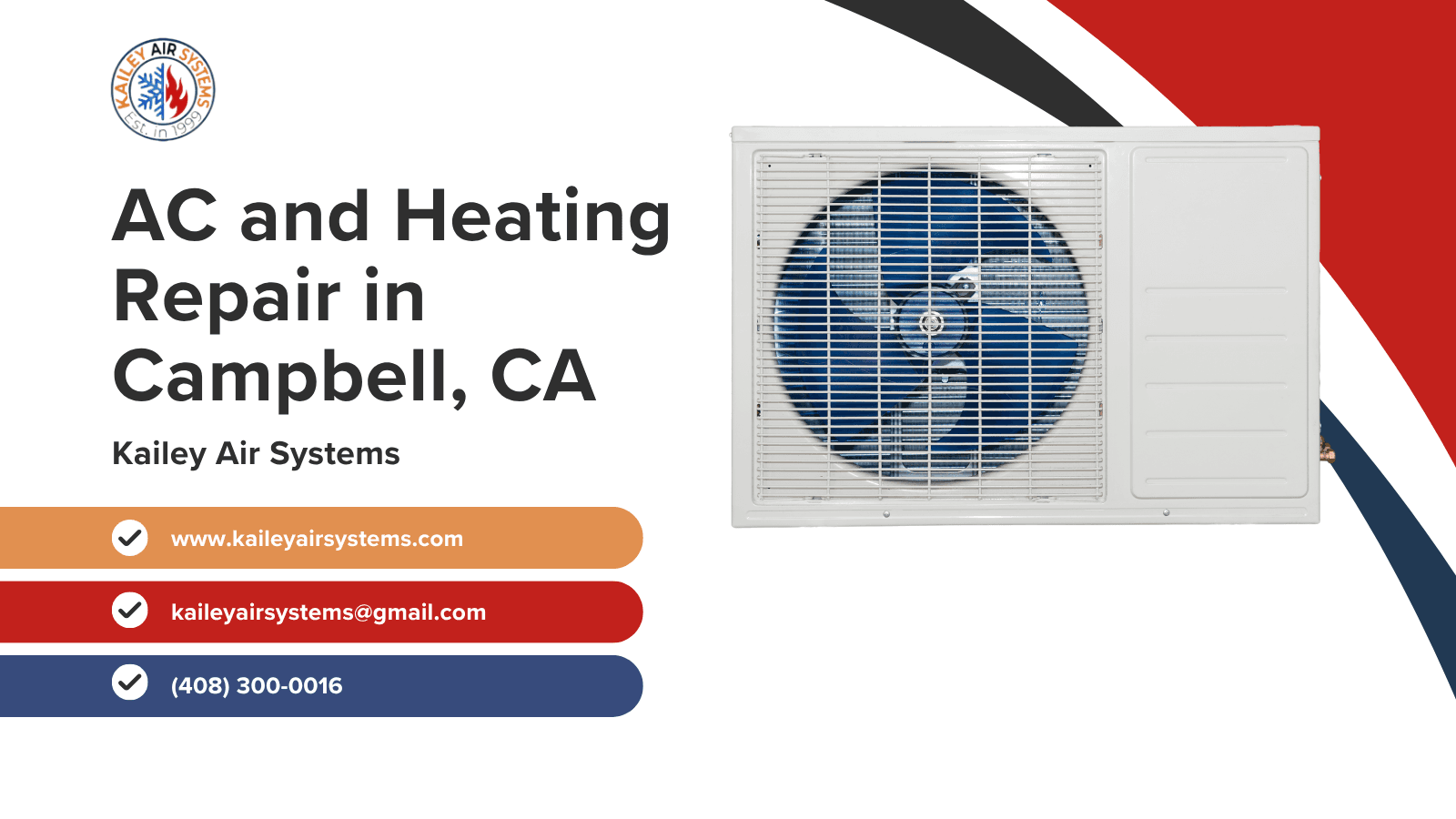 AC and Heating Repair in Campbell, CA